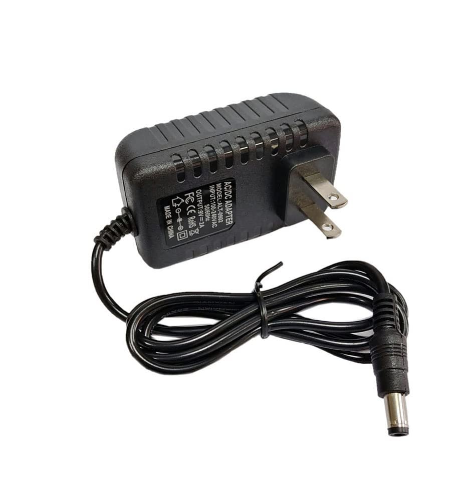 NC 9V 2000mA Power Supply 100-240V AC to 9Volt DC 2A Switching Supply Power Adapter 5.5 X2.52.1mm US