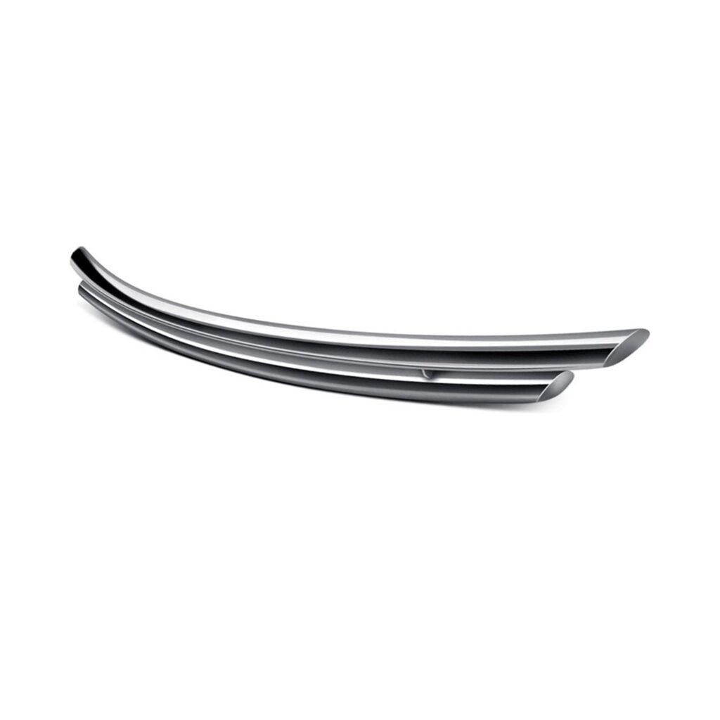 Black Horse Rear Bumper Guard - Stainless Steel