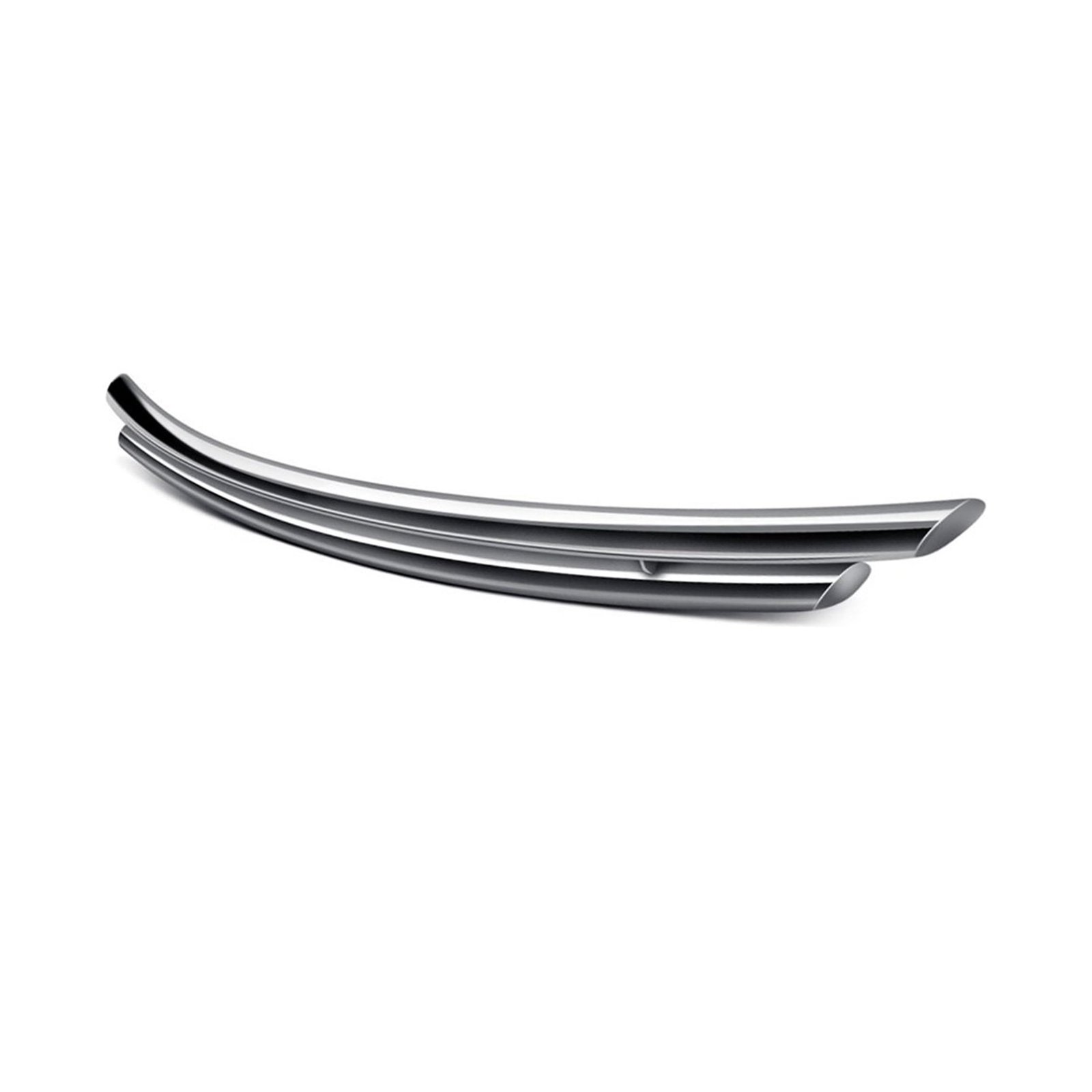 Black Horse Rear Bumper Guard - Stainless Steel
