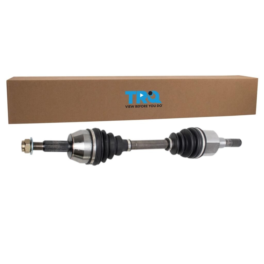 TRQ Front Driver Side CV Axle Assembly Compatible with 2006-2010 Ford Explorer 4WD 2007-2010