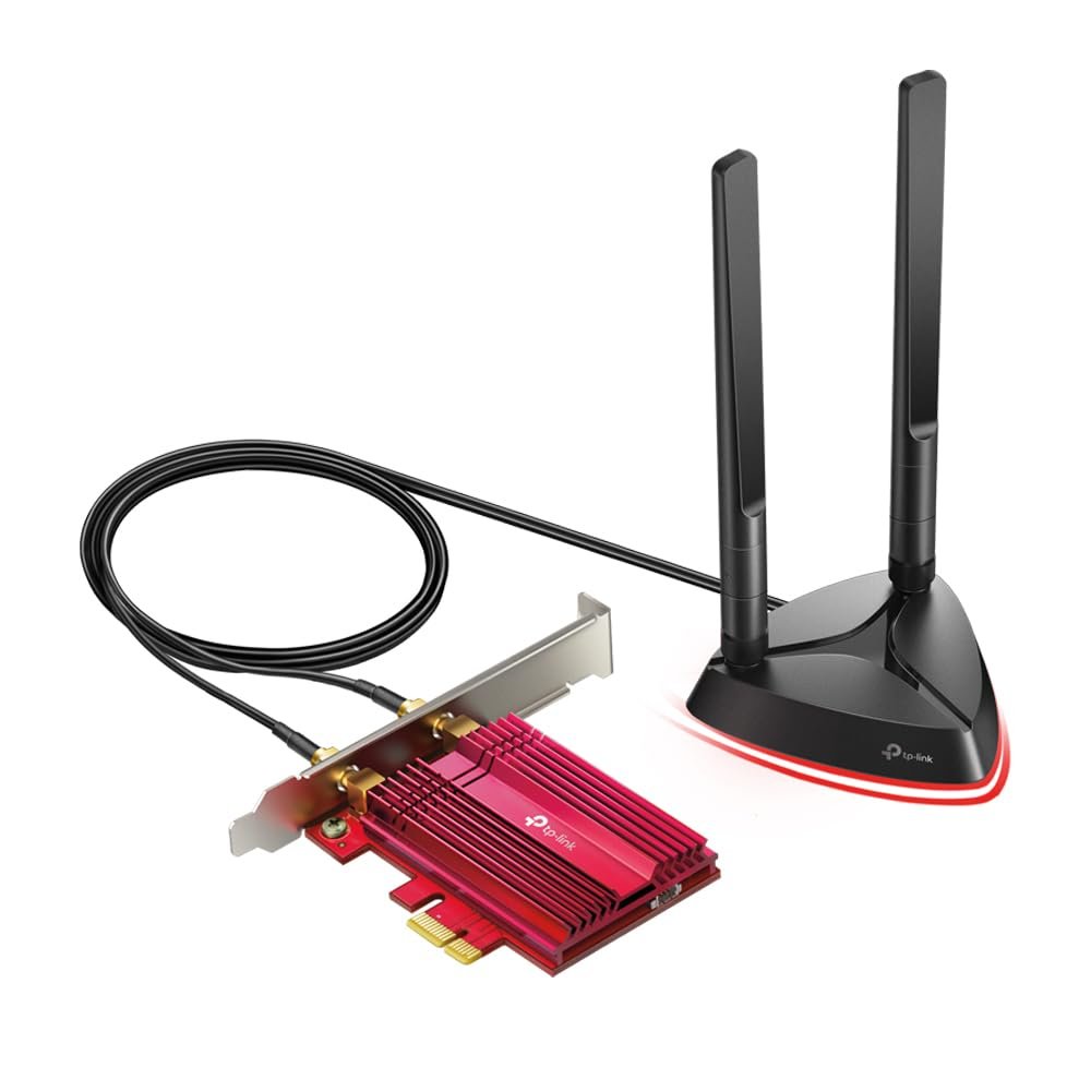 * Missing Parts*TP-Link WiFi 6 AX3000 PCIe WiFi Card (Archer TX3000E), Up to 2400Mbps, Bluetooth 5.3, 802.11AX Dual Band Wireless Adapter with MU-MIMO, OFDMA, Ultra-Low Latency, Supports Windows 11, 10 (64bit)