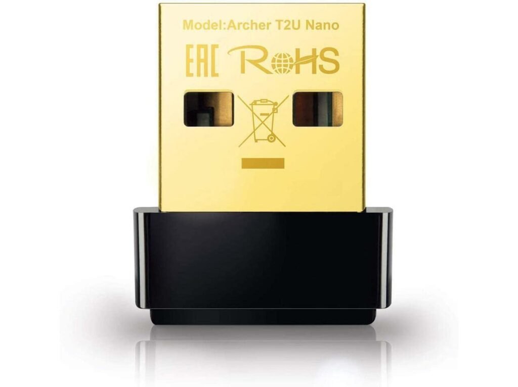 TP-Link Nano AC600 USB WiFi Adapter(Archer T2U Nano)- 2.4G/5G Dual Band Wireless Network Transceiver