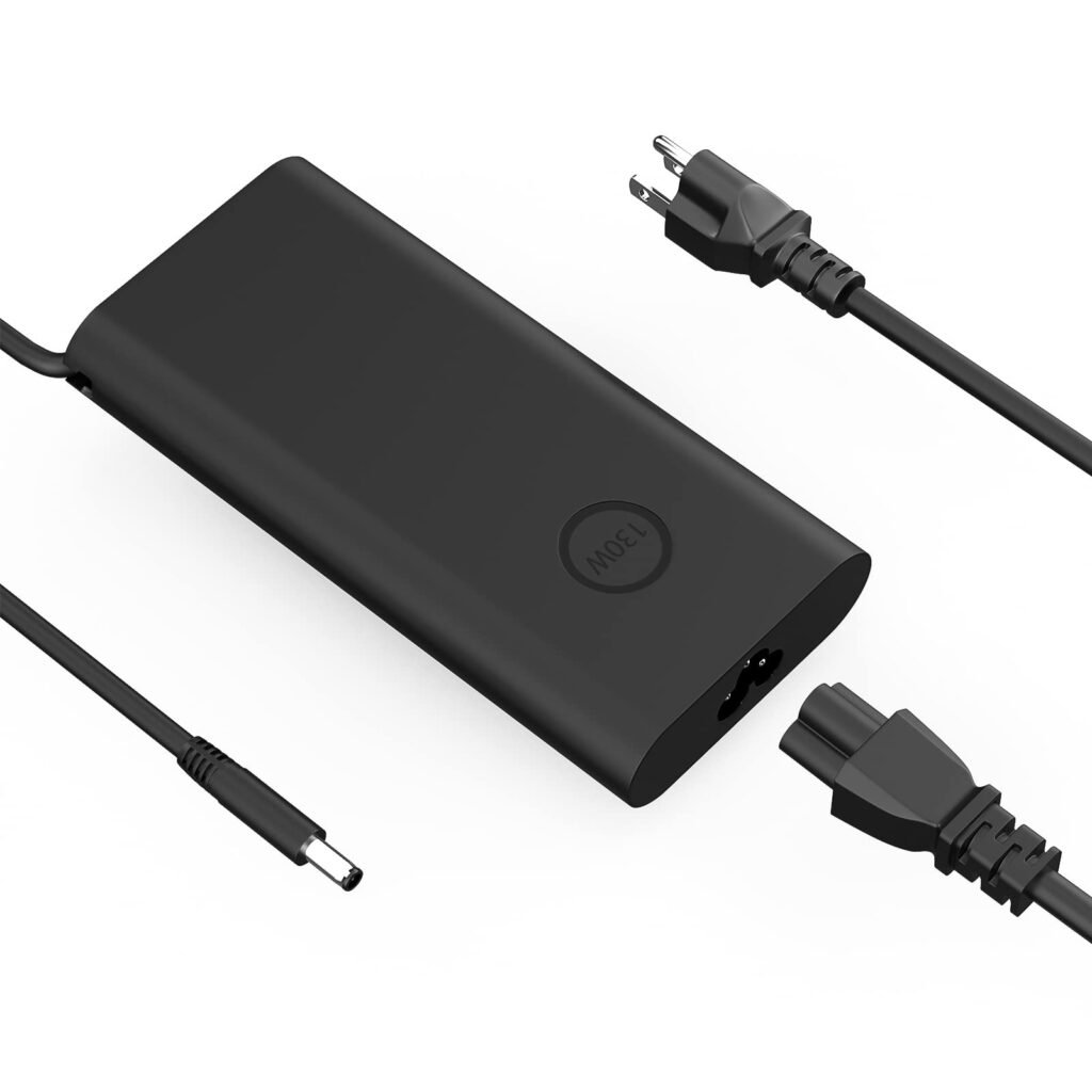130W Slim AC Adapter Power Charger Compatible with Dell XPS 15 7590 9570 9530 9550 9560 Precision