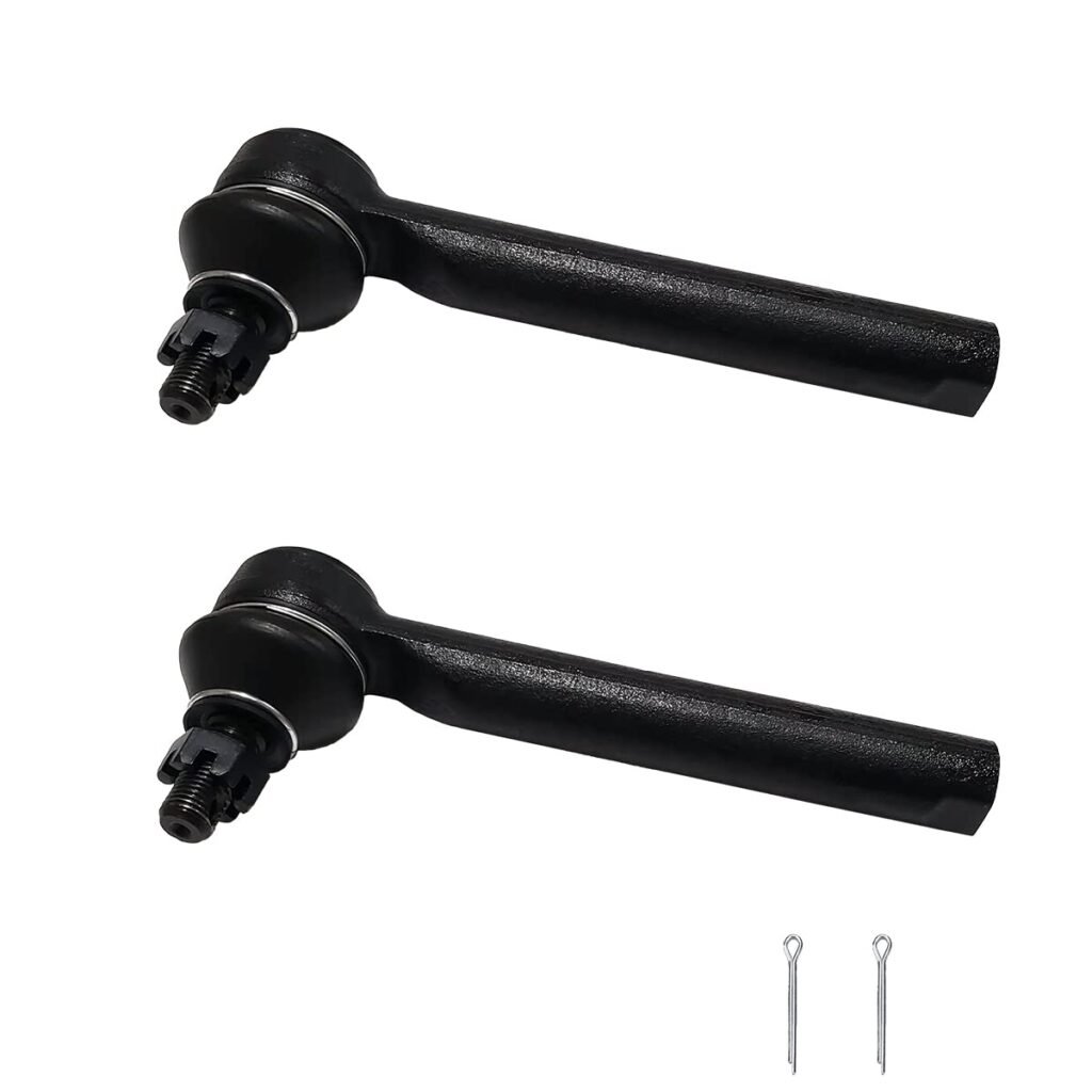 HHCM 2pc Front Outer Tie Rod End Kit ES800303 (USA Built ONLY - Identified By 1st Digit Of VIN 1, 2, 3, 4, 5) for Honda CR-V 2007 2008 2009 2010 2011, Steering Tie Rod Ends for Honda CRV, Tie Rod Ends
