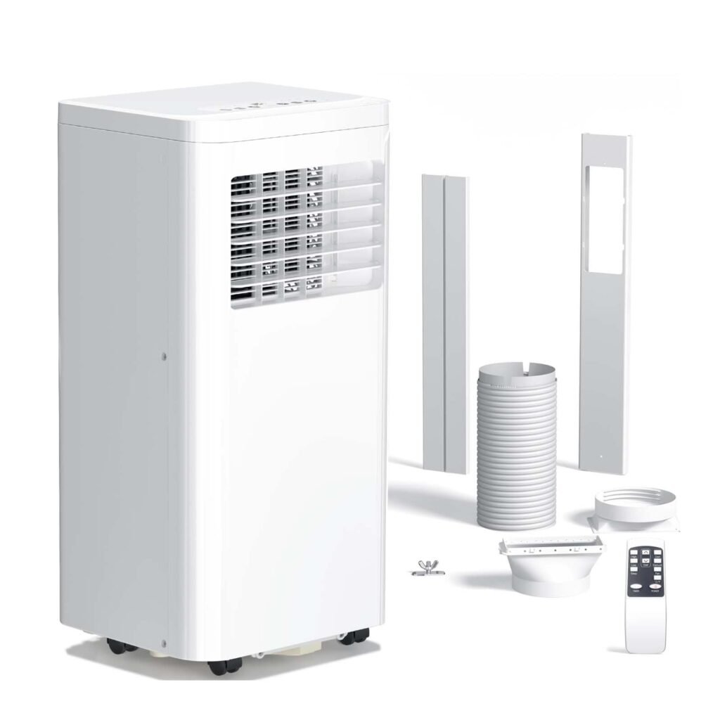 Antarctic Star Portable Air Conditioner 10,000 BTU for Rooms up to 550 Sq. Ft, 4 Modes Portable AC