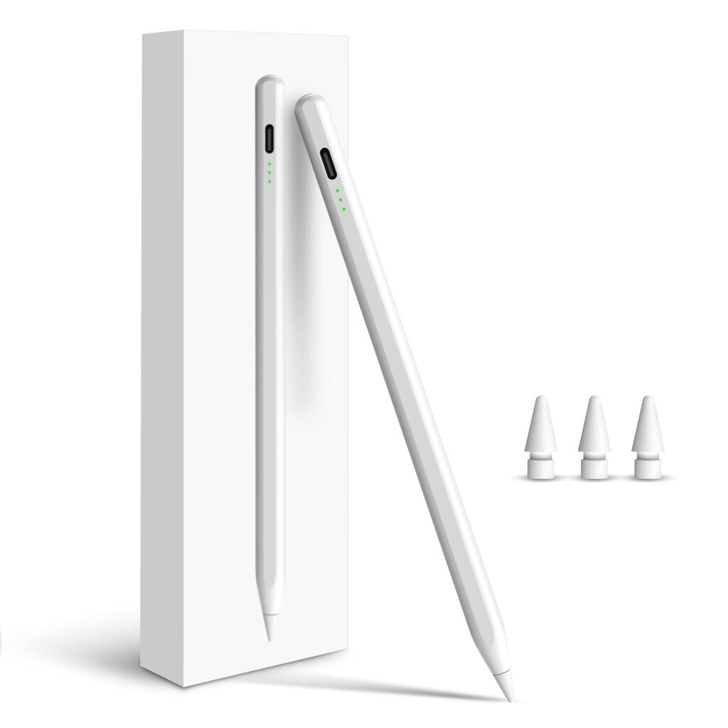Penlike Pencil for Apple iPad A16 10th, Fast Charge Stylus Pen for 2026-2018 iPad A16/11-6th, Air