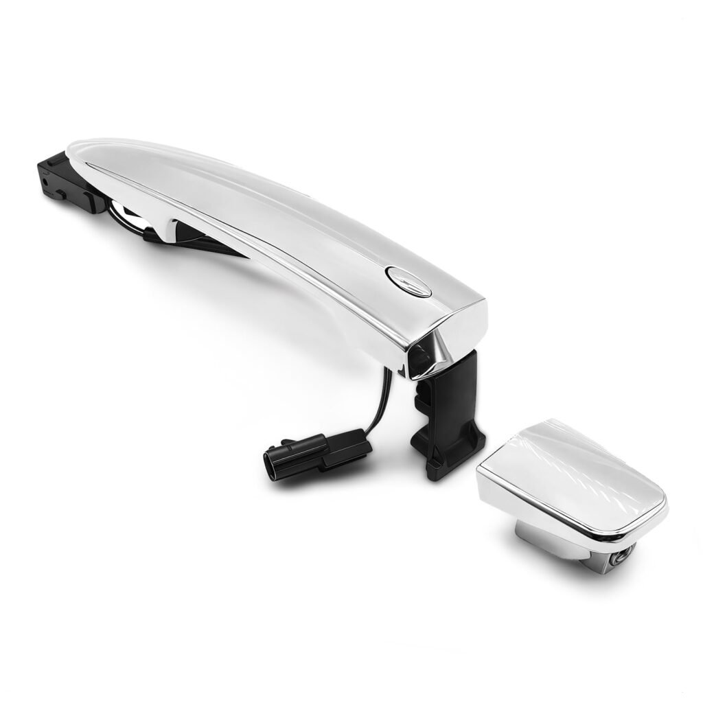 Nakkaa Exterior Door Handle Front Right Chrome for Sentra 2013-2019