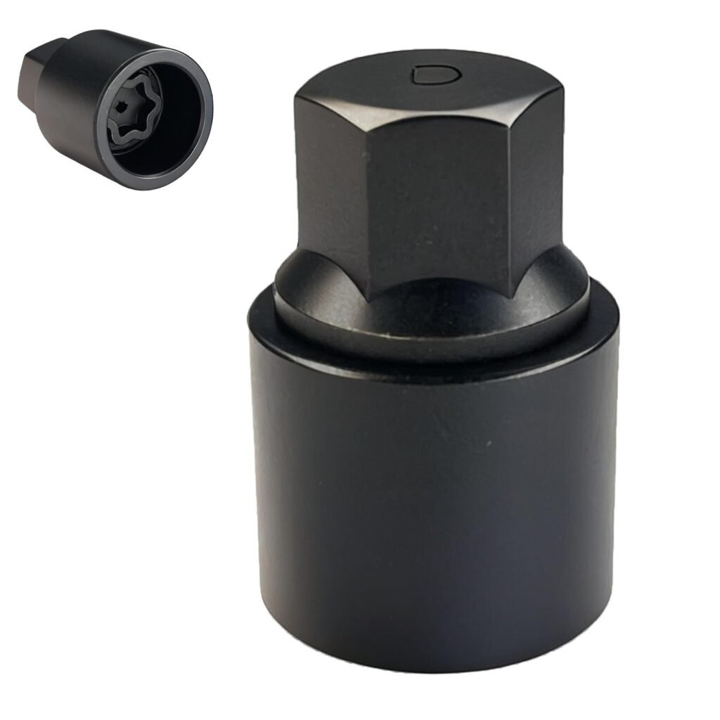 Eponcia D-Wheel Lock Key Locking Lug Nuts Key Removal Tool for Toyota Lexus Tacoma, Anti-Theft Wheel