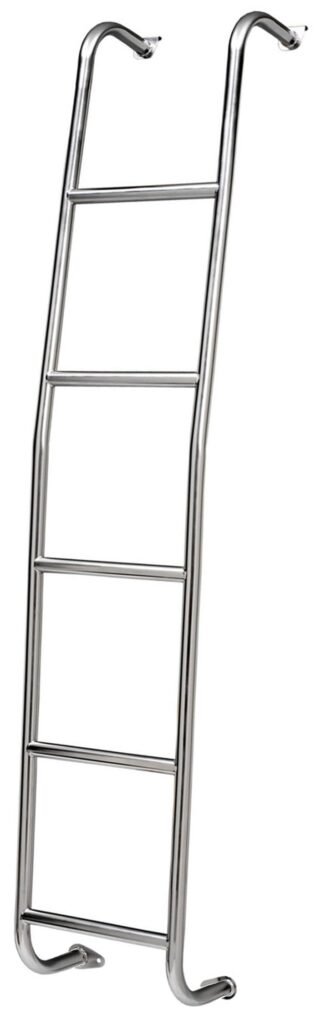 Surco 093PML Stainless Steel 5-Step Van Ladder - Compatible with 2014-25 Ram ProMaster High Roof