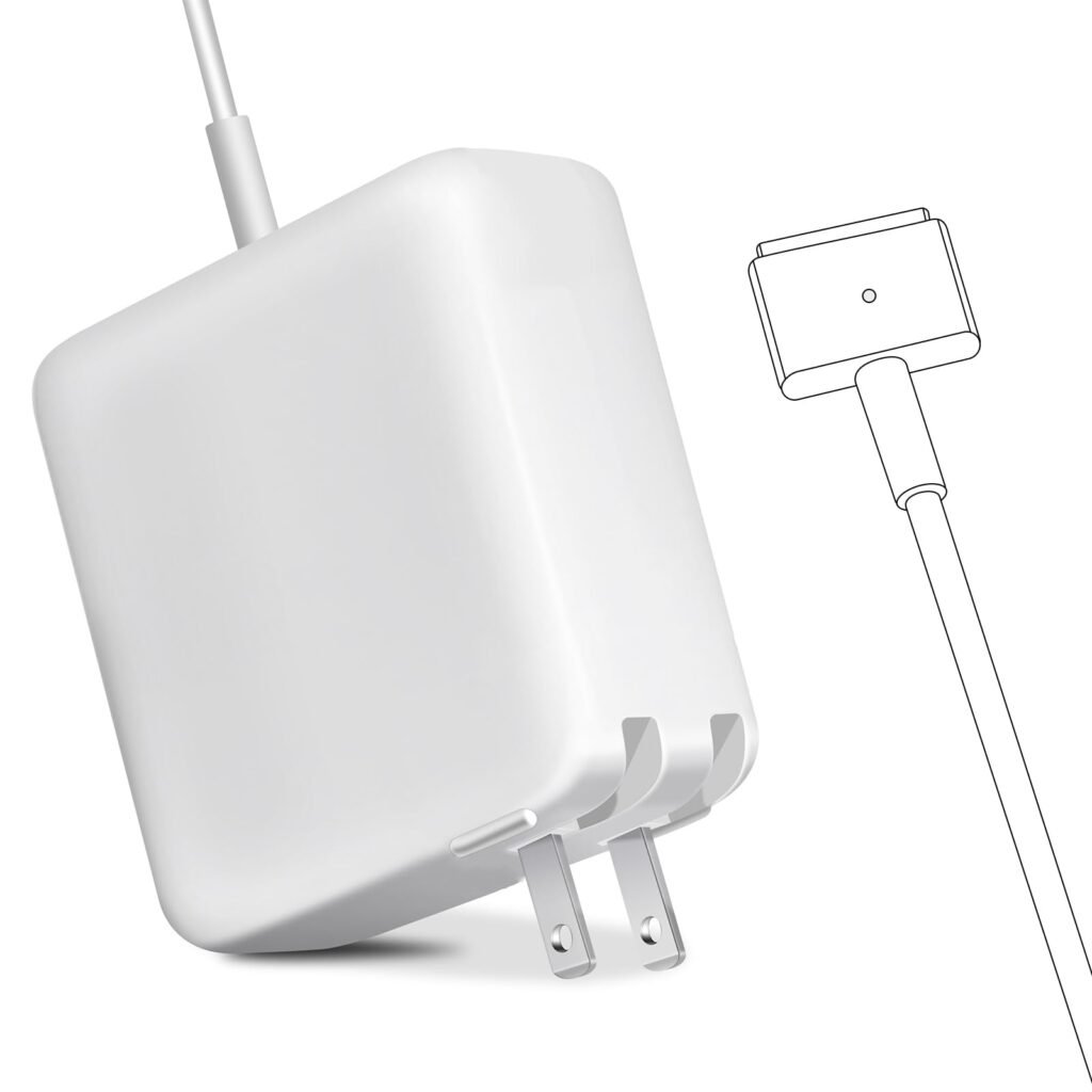 Mac Book Pro Charger 85W(T-Tip) Power Adapter, Replacement for Mac Book Air/Pro with 13/15-inch
