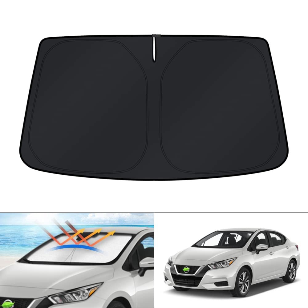 KUST Windshield Sun Shade for Nissan Versa 2020-2026