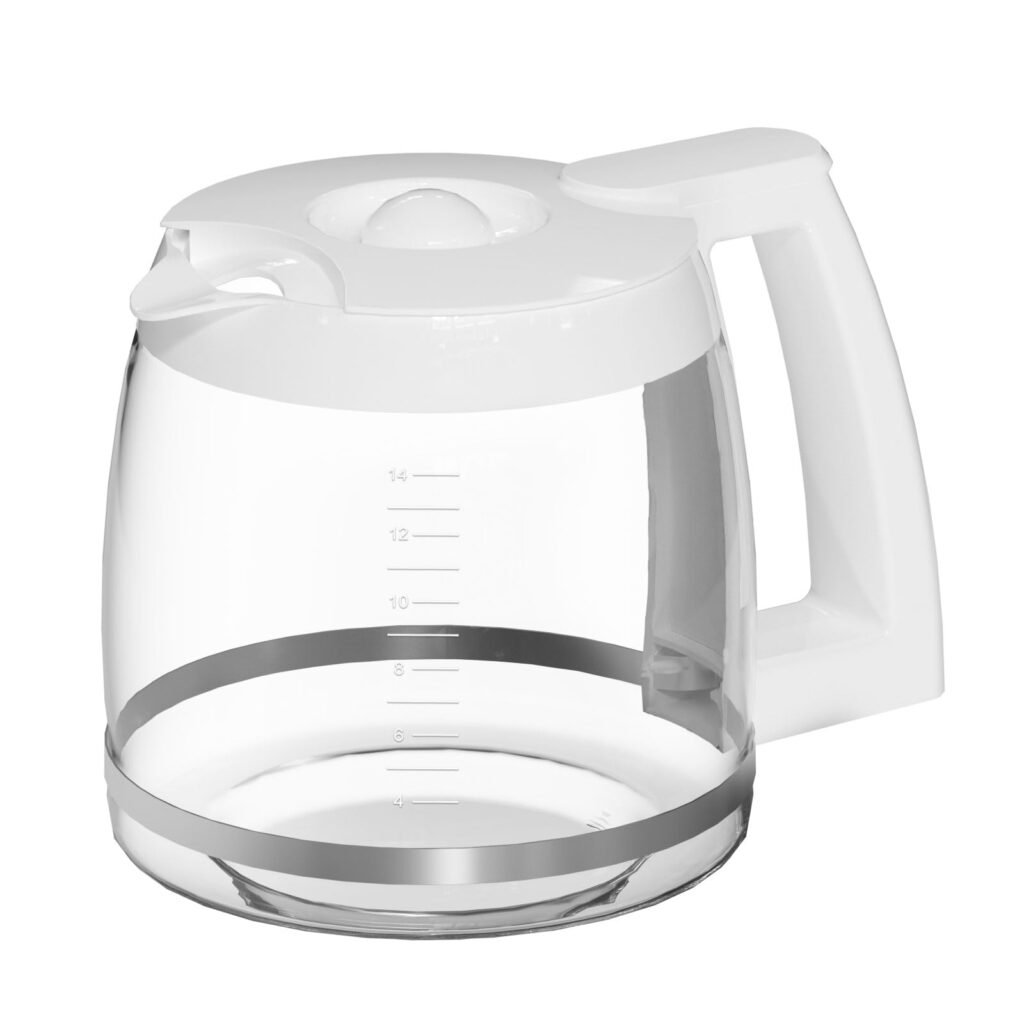 14-Cups Coffee Carafe Replacement Pot Compatible with Cuisinart Coffee Machine DCC-2200RC, DCC-2200,