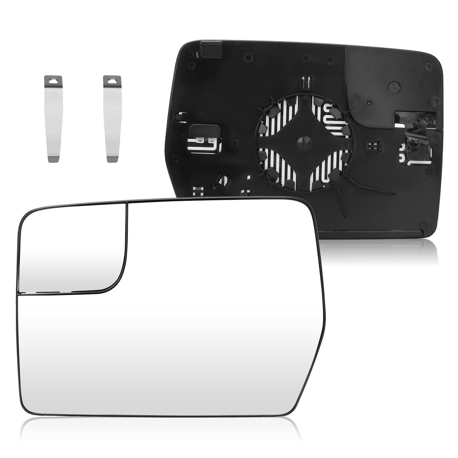 Cenfeild Driver Side Heated Mirror Glass for 2011-2014 Ford F-150