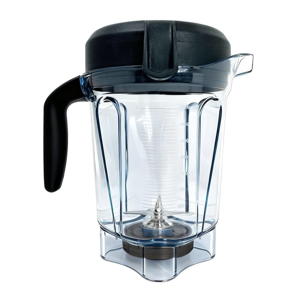 Blender Pitcher 64 oz Low-Profile Clear, Replacement Container for 5300, 6500,750,7500, 5200, 6000,