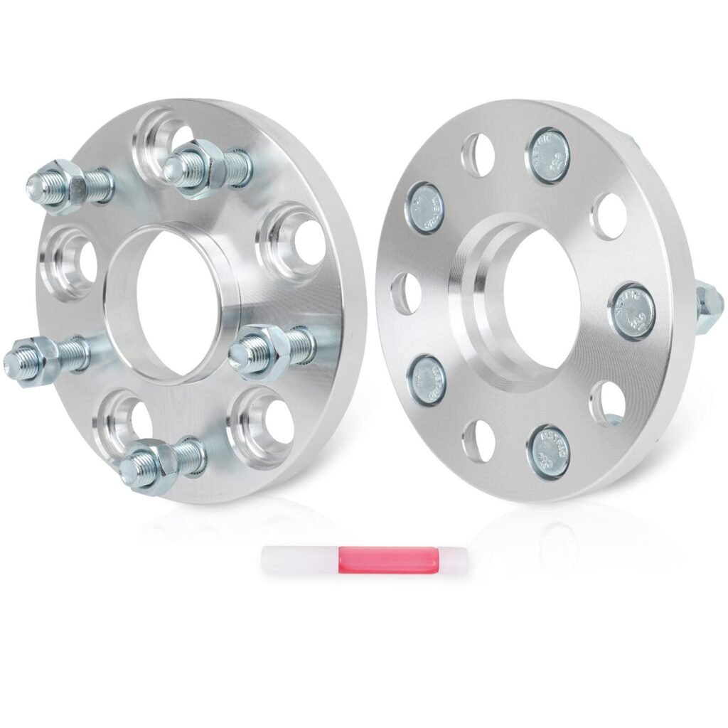 ECCPP 2PCS 5x4.5 to 5x4.5 Wheel Spacers Hub Centric 15mm 5x114.3mm 5 Lug 12x1.5 60.1mm Fits for