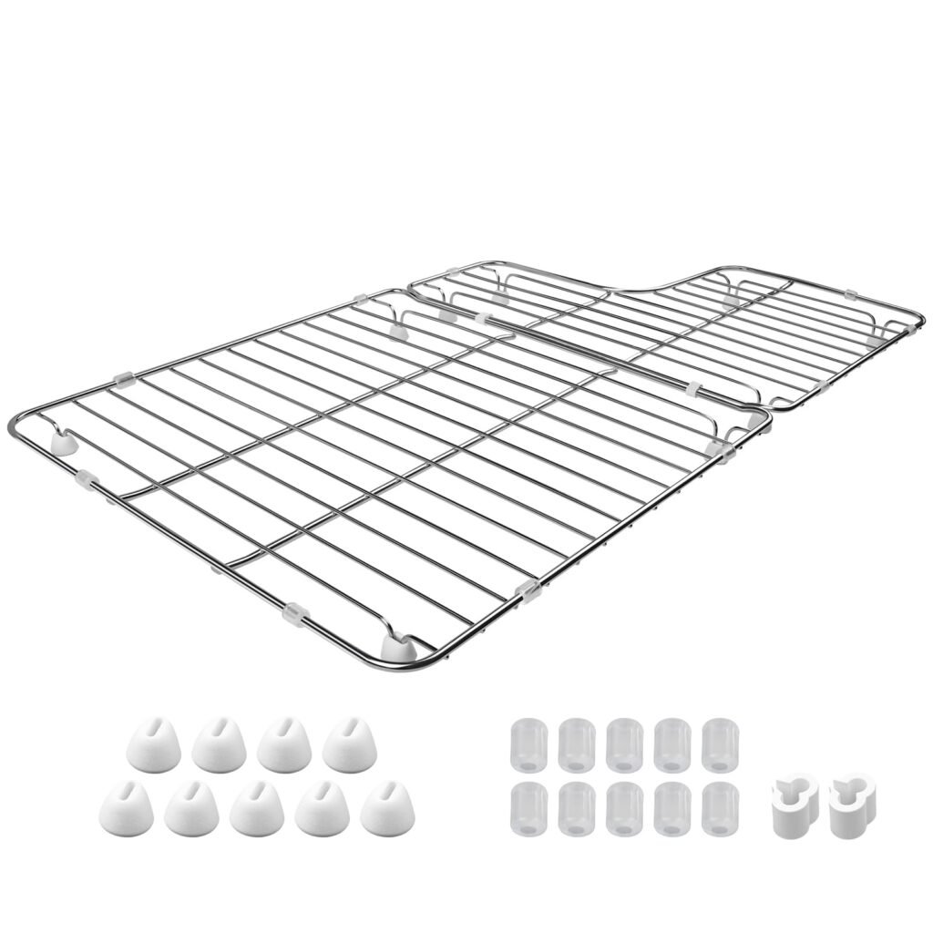 Malhehey K-6449-ST Kitchen Sink Rack for Kohler Whitehaven K-5826 & K-5827