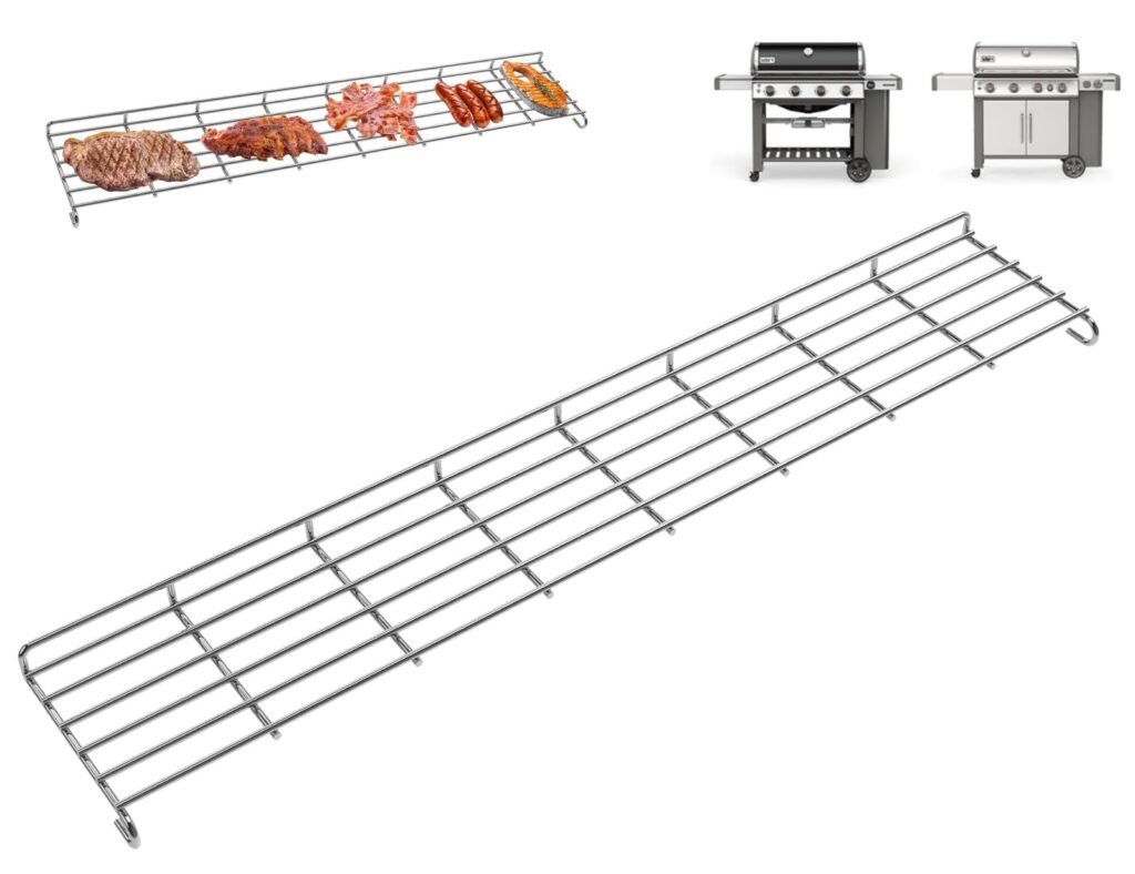 66045 Warming Rack for Weber GS4 Genesis II 400 Series 4 Burner Gas Grill