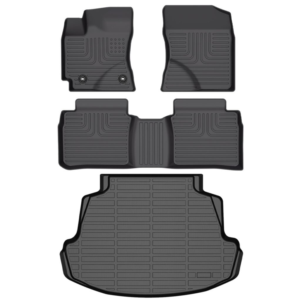 AIPOIL® Floor Mats & Cargo Liner Set for 2014-2019 Toyota Corolla (Only Sedan) All Weather