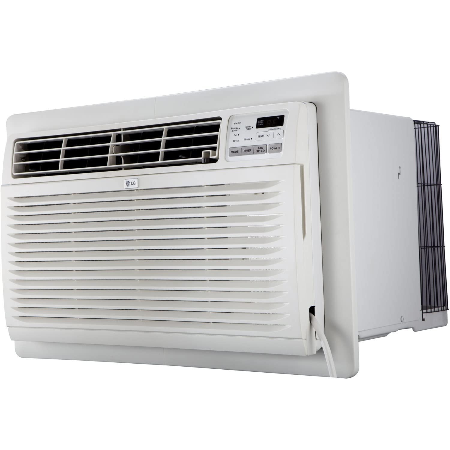 ***FACTORY SEALED*** LG 7,800 BTU Through the Wall Air Conditioner, 115V, AC Wall Unit for Rooms up to 330 Sq. Ft., Perfect for Bedroom or Office, Wall Mounted AC Unit with Remote and 3 Cool & Fan Speeds, White