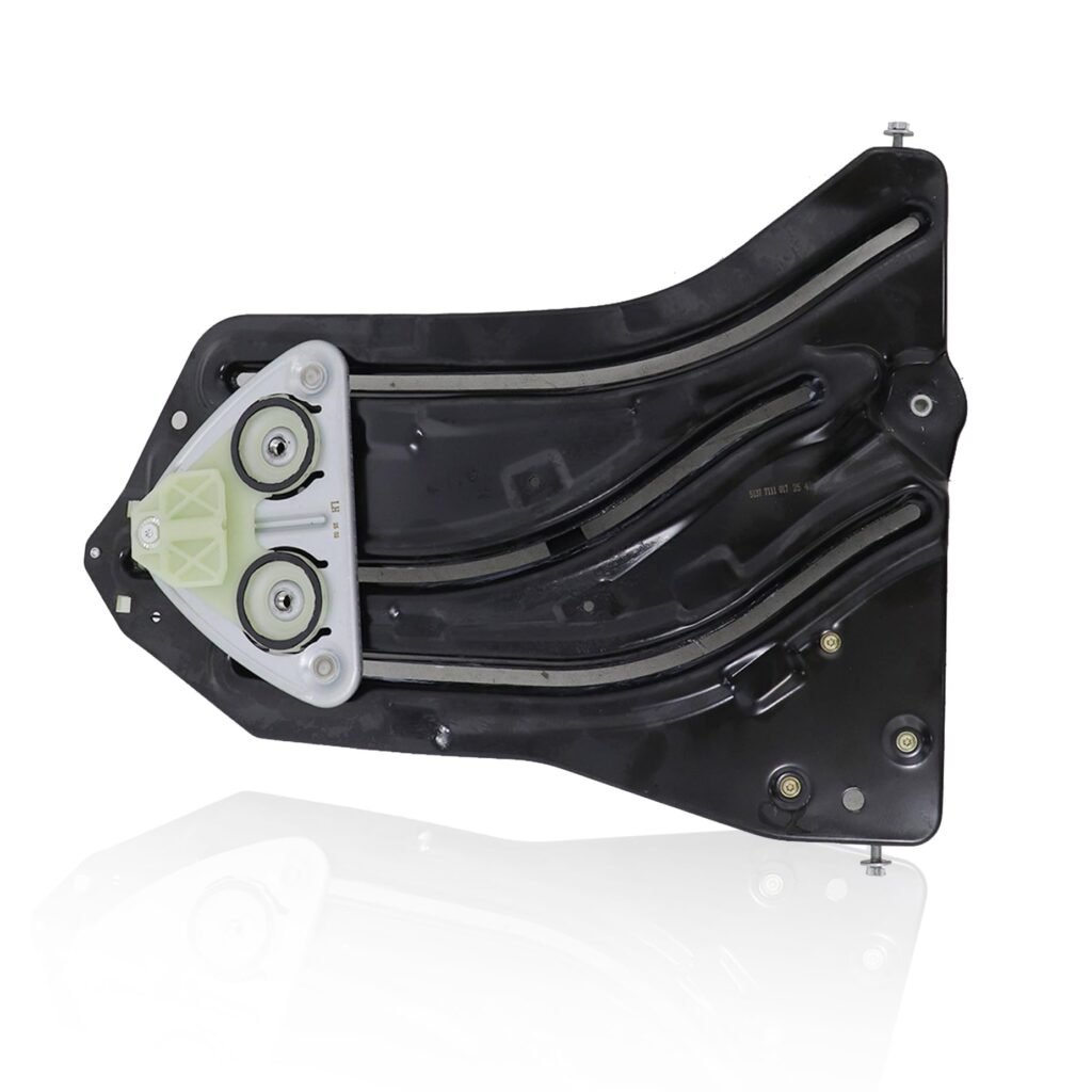 AOUTTUOA 1.6L Rear Driver Side Window Regulator, Fit for Mini Cooper Chassis R52 2005-2008, Chassis R57 2009-2015, Replace 51377111017 51-37-7-111-017