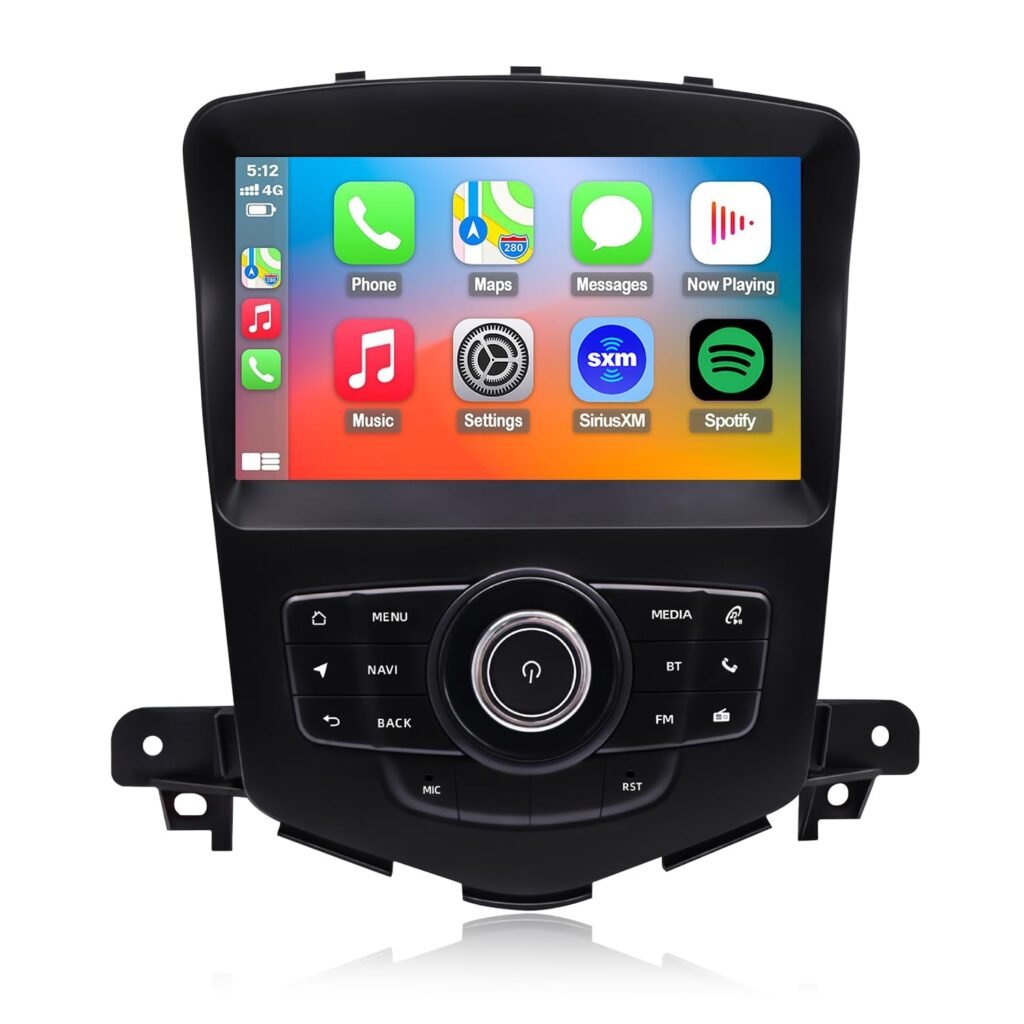 QLED Radio for Chevy Chevrolet Cruze 2009-2015 and 2016 Limited Upgrade,Touch Screen Stereo