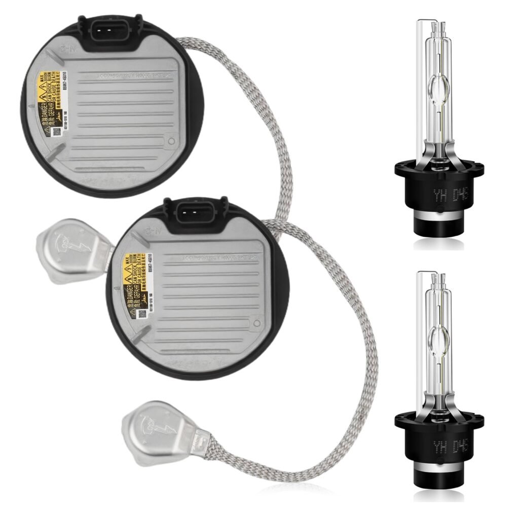 KERBIY 2 Sets HID Headlight Ballast W/Igniter&D4S Bulb for Lexus GS350 GS450h IS200t IS250 IS300