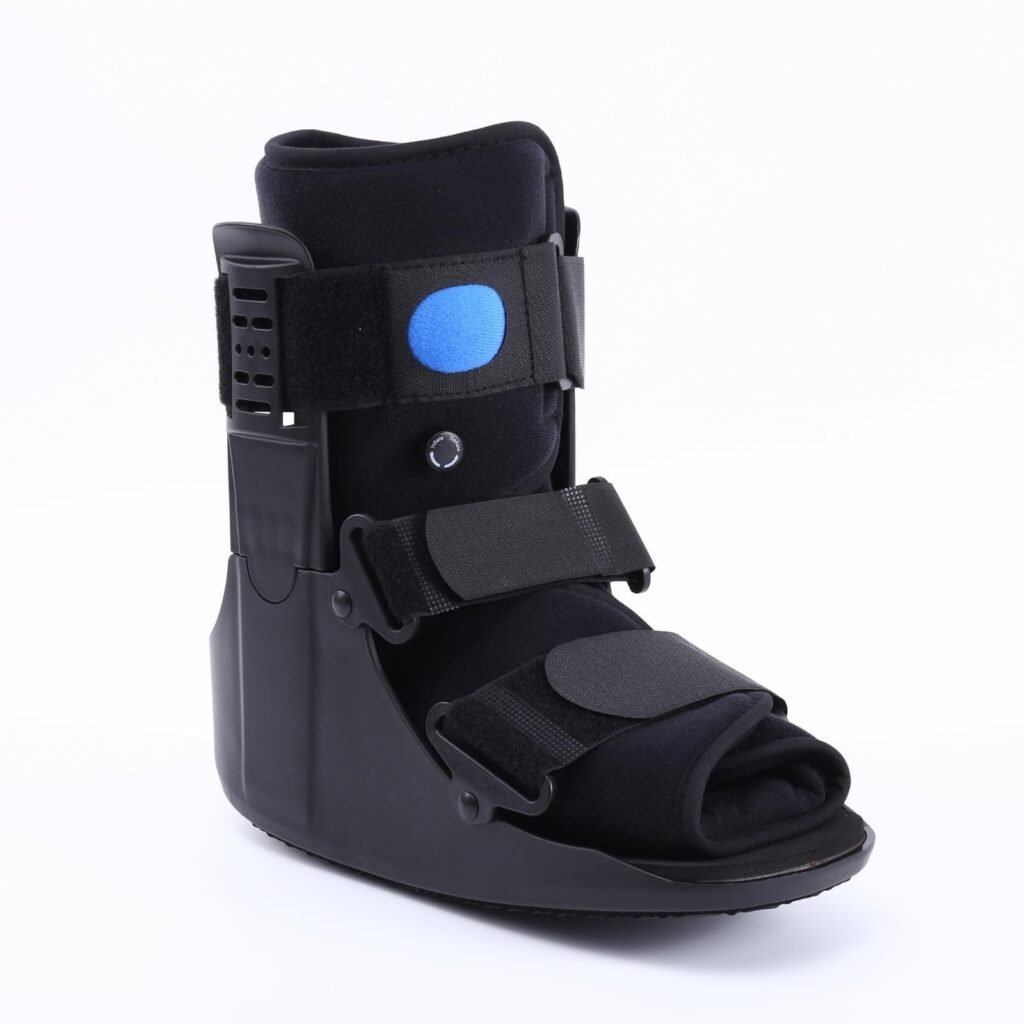 Air Walker Boot Medical Short Fracture Boot for Sprained Ankle and Achilles Tendonitis Inflatable Orthopedic Walking Boot for Broken Foot Fracture Recovery
