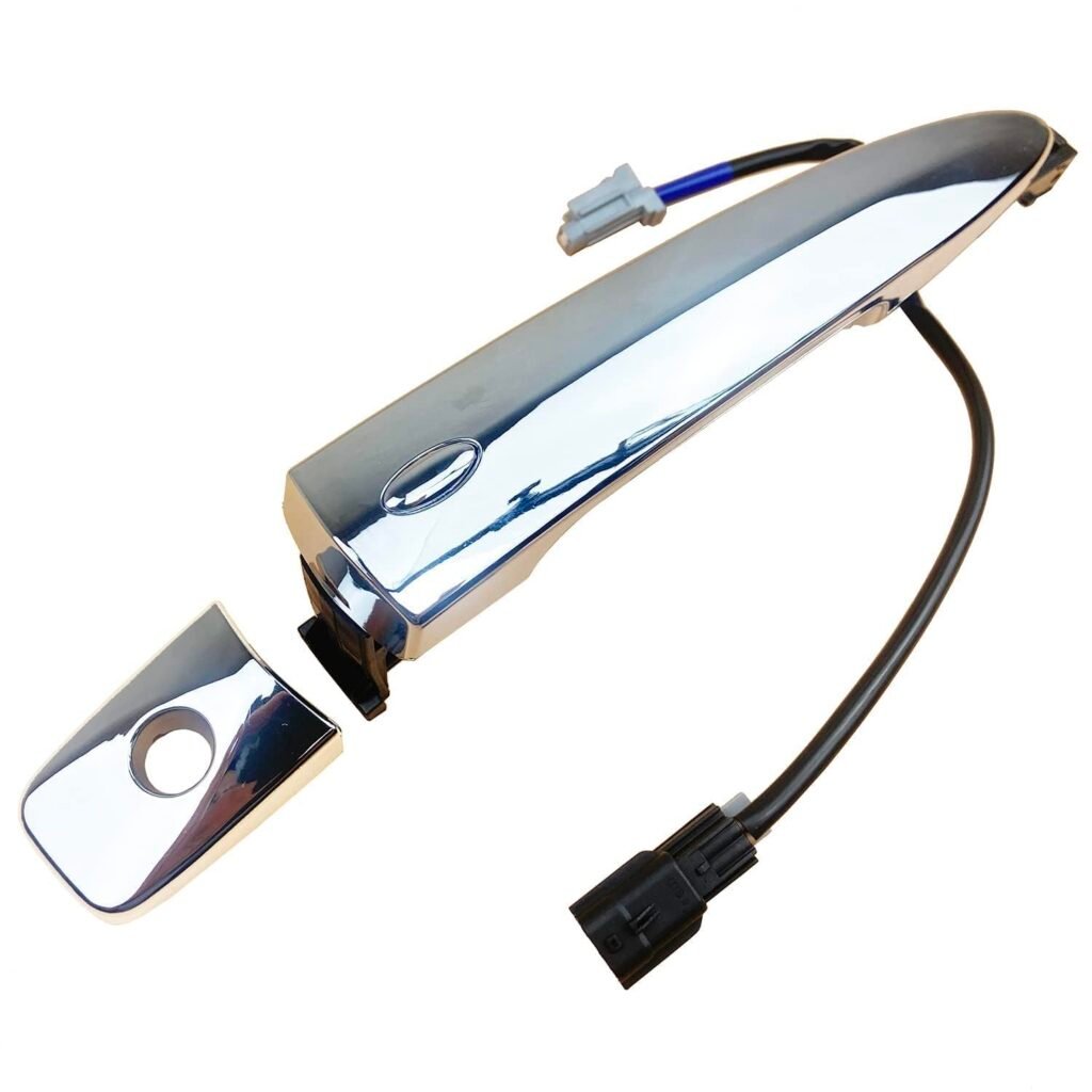 Cheriezing Exterior Door Handle Compatible with 2009-2018 Leaf Maxima Murano Sentra Front Left