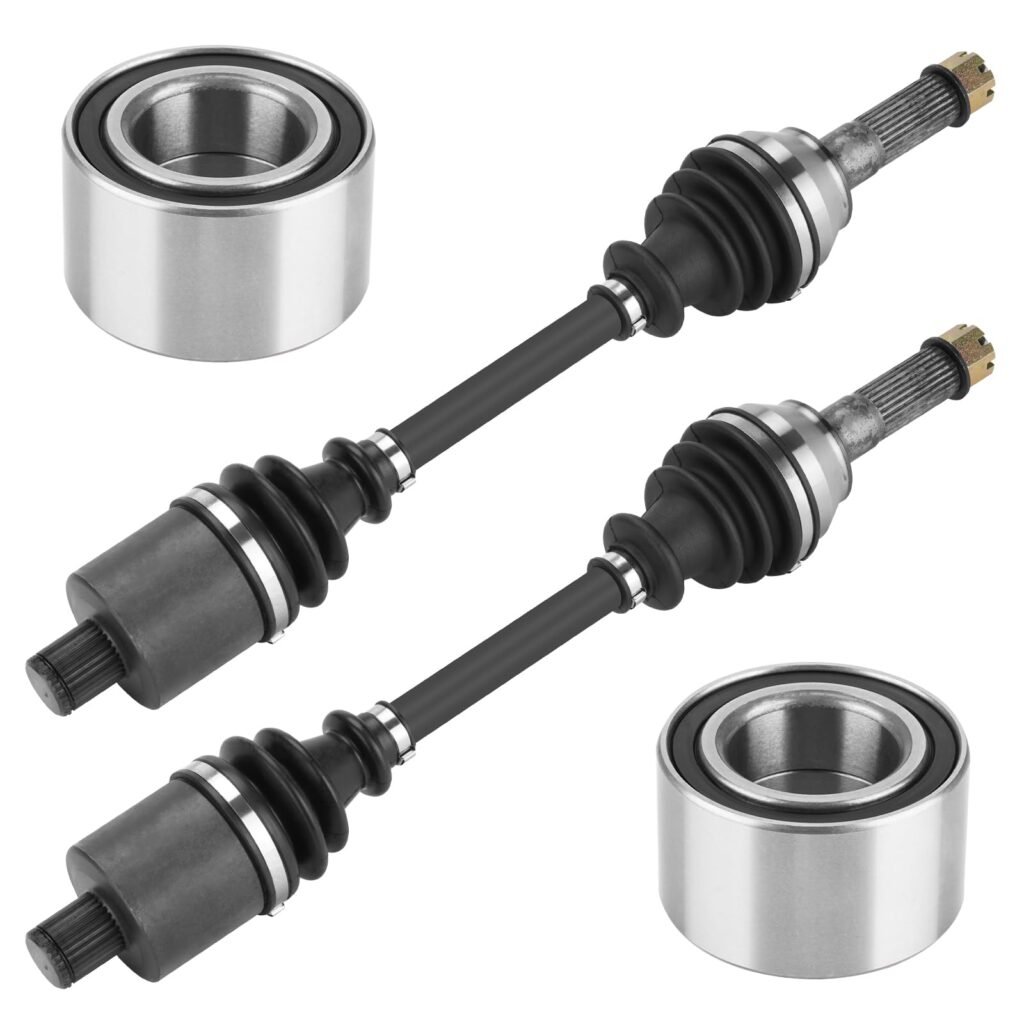 Rear Left/Right CV Axle & Wheel Bearing Kit for Polaris Sportsman 570 SP/EPS/Touring/X2/Big Boss/Premium/Trail/Forest, for Sportsman 450 2015 2016 2017 2018 2019 2020 2021 2022