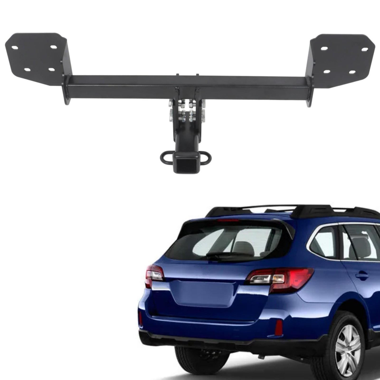 Thomletha Black 2" Trailer Hitch Receiver Class 3 Replacement for Outback 2010-2019