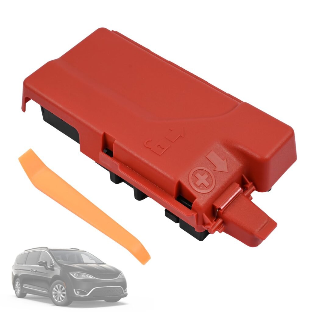 Promrmr 68260128AB Front Fuse Box Compatible with Chrysler Pacifica 2017-2026 / Voyager 2020-2026 | Pre Fuse Relay Block Box