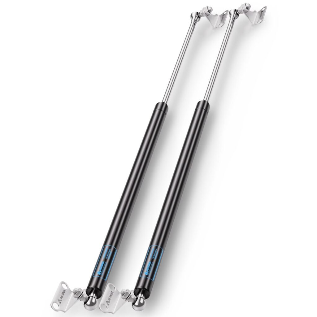 ARANA Gas Struts 36 inch 200Lb Gas Springs Shocks with Mounting Brackets, 36" Hydraulic Lift Support