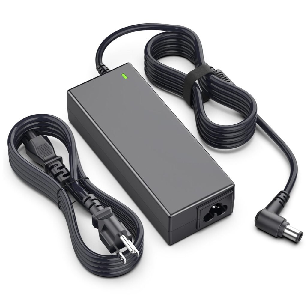 19.5V 90W AC Adapter Power Supply Compatible with Sony TV Bravia KDL, 9.6ft Replacement Charger Cord