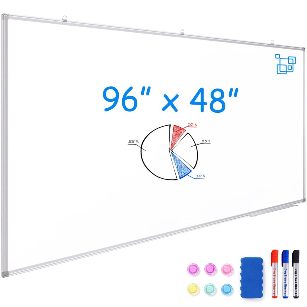 Maxtek Magnetic Dry Erase Whiteboard 96x48
