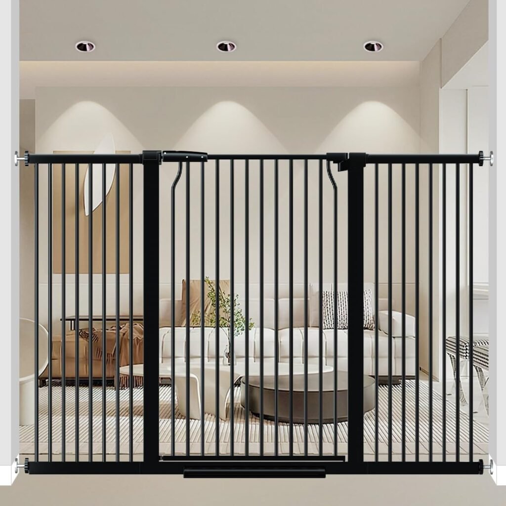 Gate for Doorways Stairs, Wide Baby Gates Walk Thru, No Drill Long Pet Gate for Doggie Puppy, Auto Close Large Child Safety Gate with Door Indoor, WHITE
***UNKNOWN MEASURES
***SIMILAR ITEM