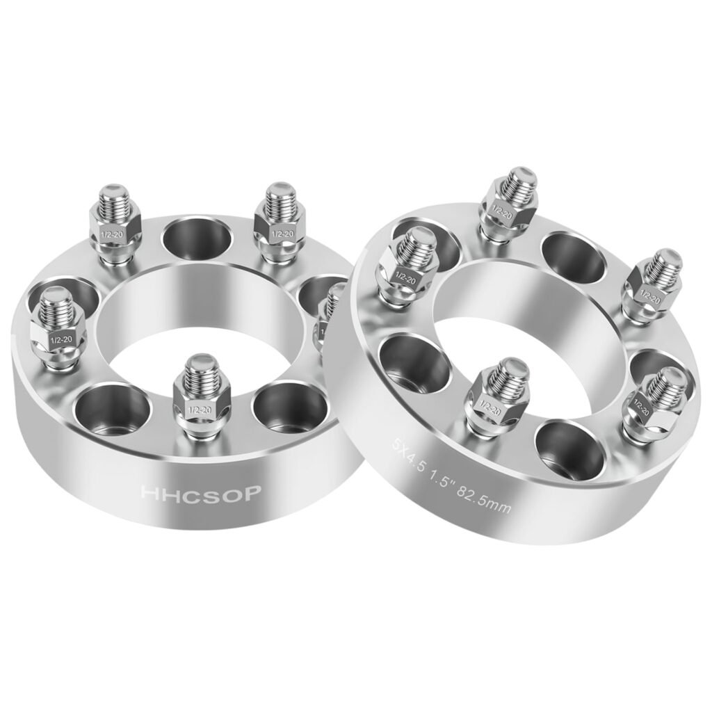 HHCSOP 5x4.5 Wheel Spacers 1.5 inch Compatible with Ford Mustang Ranger Explorer Edge Crown Victoria