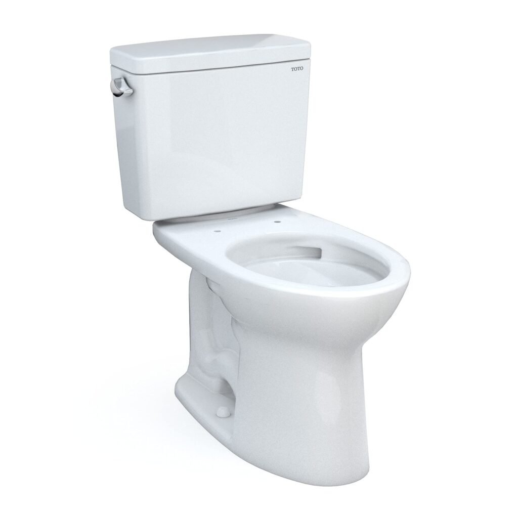 *******toilet tank only******** TOTO Drake Elongated 1.6 GPF TORNADO FLUSH Toilet with CEFIONTECT, Cotton White - CST776CSG#01