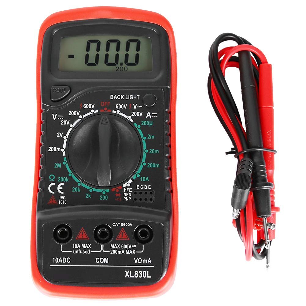 [NONFUNCTIONAL: DOES NOT TURN ON] NDNCZDHC XL830L Handheld LCD Digital Multimeter Voltmeter Ammeter