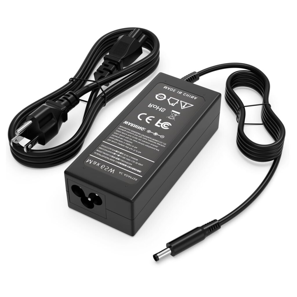 GVKRLXZ 65W AC Adapter Compatible with Dell Vostro 3520 3420 5630 5620 5625 5635 5401 5402 5415 5490 5501 5502 5515 5581 5590 Business Laptop 4.5mm Barrel Charger Power Supply Cord