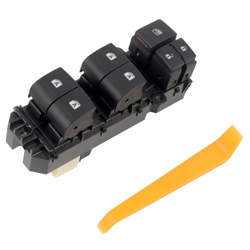HIGH FLYING for Toyota Tacoma 2016-2023 Car Interior Switch Panel, LED Power Window Switches Control