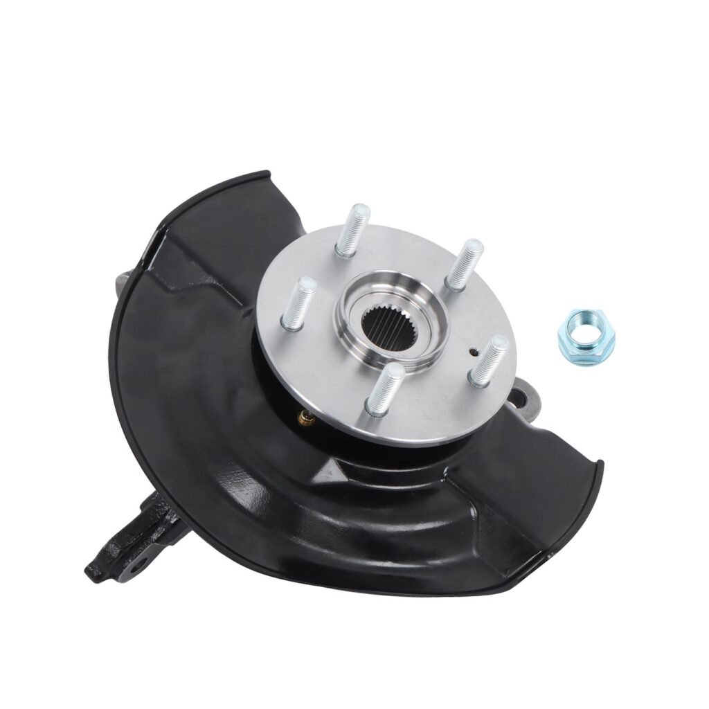labwork Front Passenger Side Steering Knuckle and Wheel Hub Bearing Replacement for Honda CR-V 2007-2009 51211SWAA00 45255STKA00