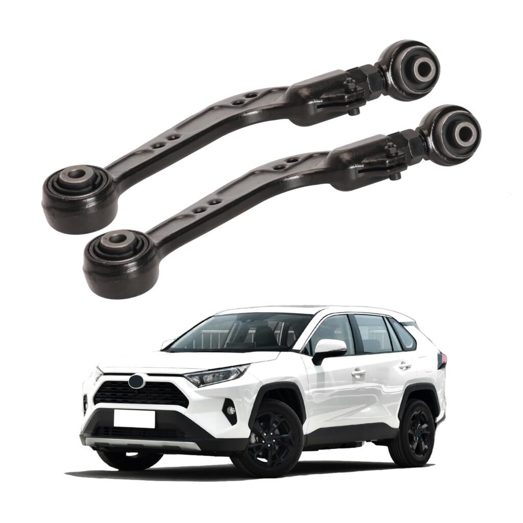JAVOUKA Adjustable Rear Alignment Control Arms, Camber Arms Kit Fit for Toyota RAV4 2006-2018, for Lexus NX200t NX300h NX300 2015-2021# 48790-42020, 48770-42040 (set of 2?