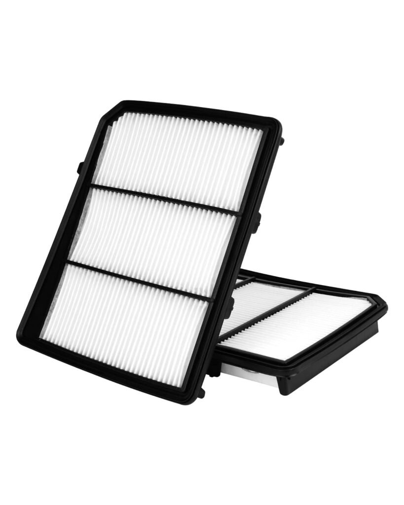 Forccord 2-Pack Engine Air Filter Fits for Nissan Titan 2024 2023 2022 2021 2020 2019 2018 2017 Air