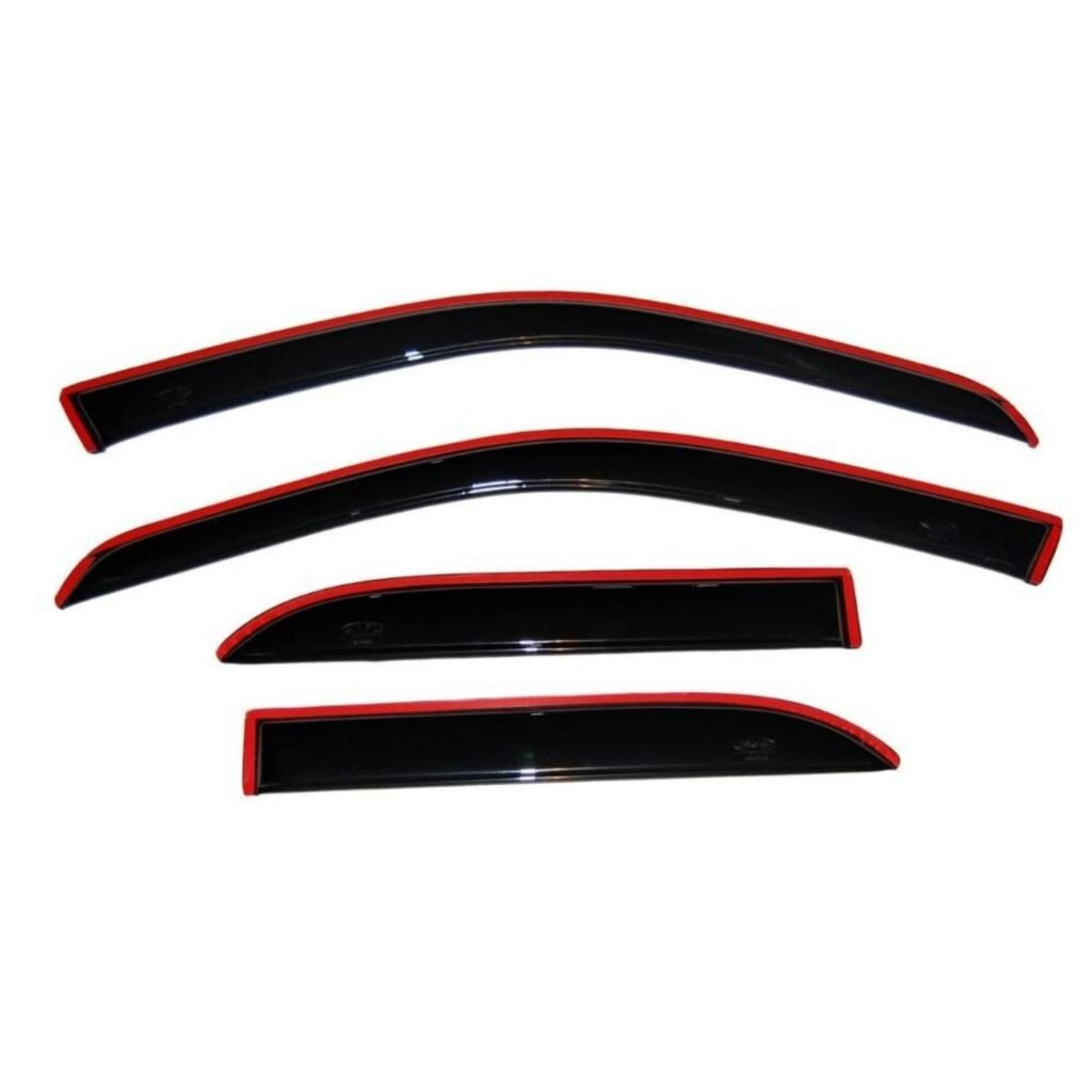 Auto Ventshade In-Channel Rain Guards for Nissan Titan King Cab - Smoke
