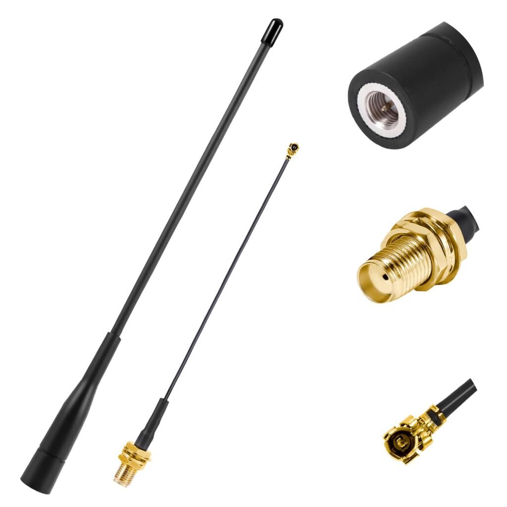 915MHz Meshtastic Antenna 10dBi Gain for LoRa Long Range Soft Whip Antenna, 17cm Omni SMA Male (1 PCS, 17CM)