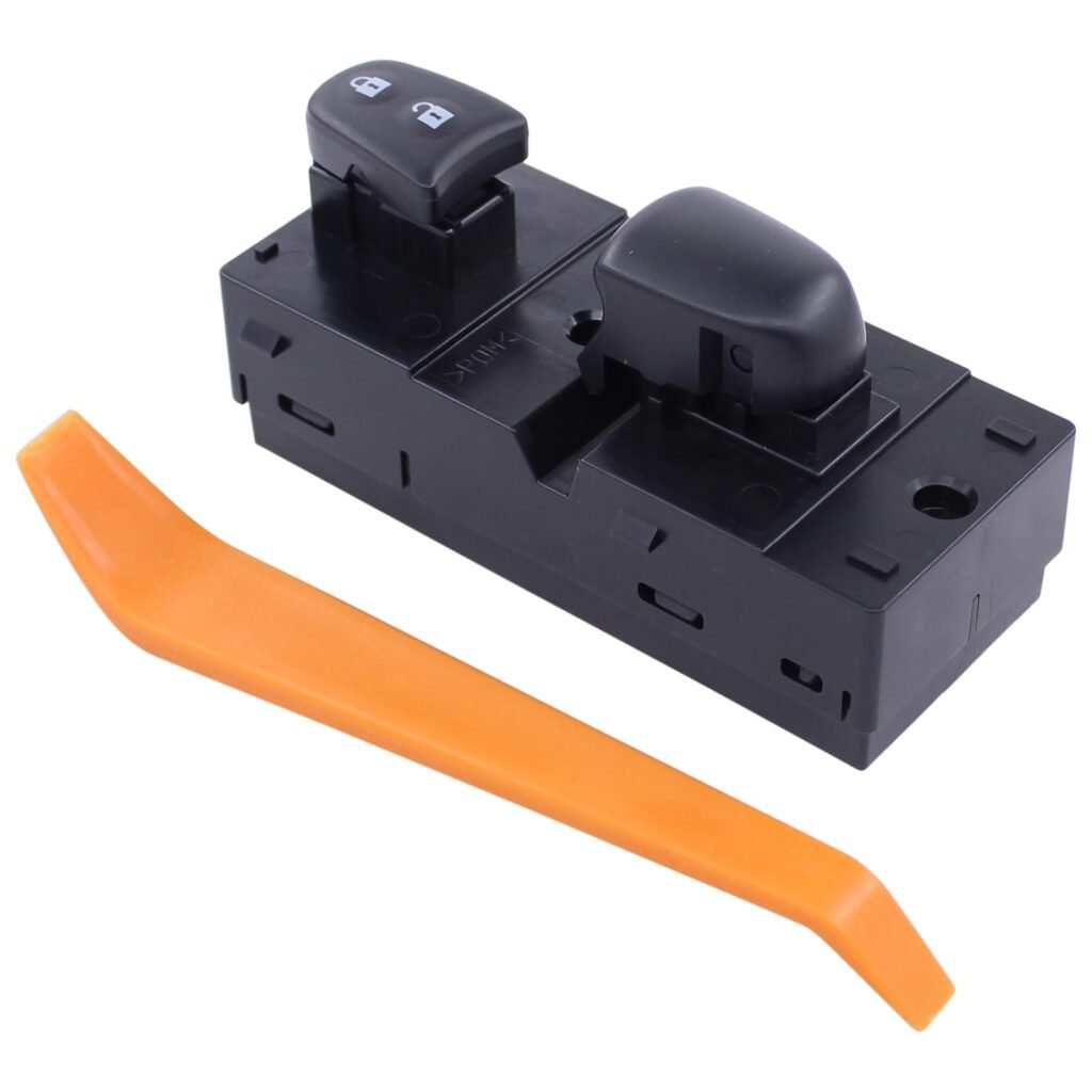 ApplianPar Front Right Passenger Side Power Window Switch Button for Nissan Sentra 2013-2019 Leaf
