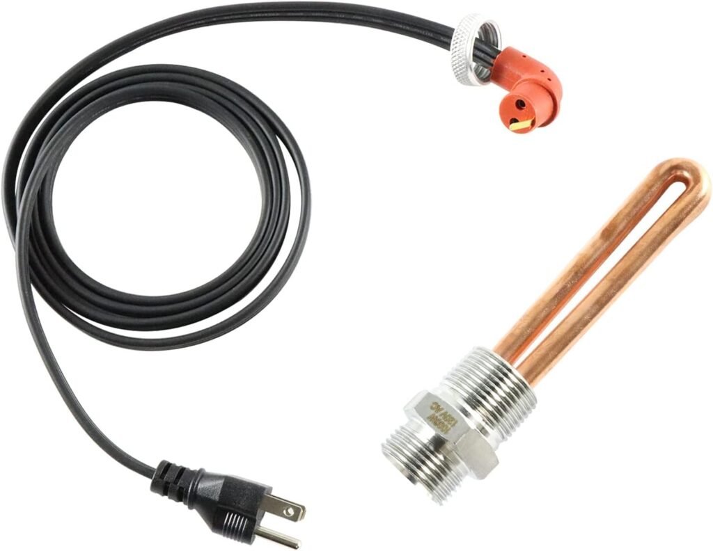 Engine Block Heater Assembly Compatible with 1995-2003 Ford F-250 F-350 7.3L 445Cu In V8 Powerstroke