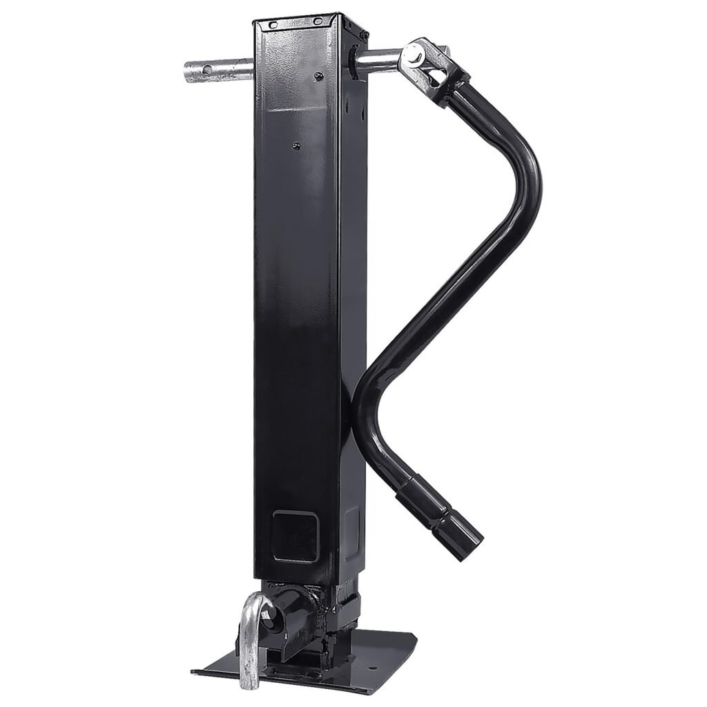 Square Tube Trailer Jack 12000 lbs with Drop Leg