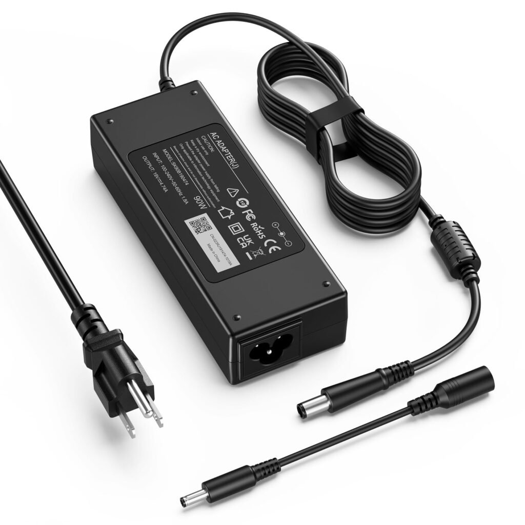 90W AC Adapter Power Cord for HP All-in-One Desktop 22-DD 24-DF 24-DP 22-B 20-B 23-Q 24-F 24-G