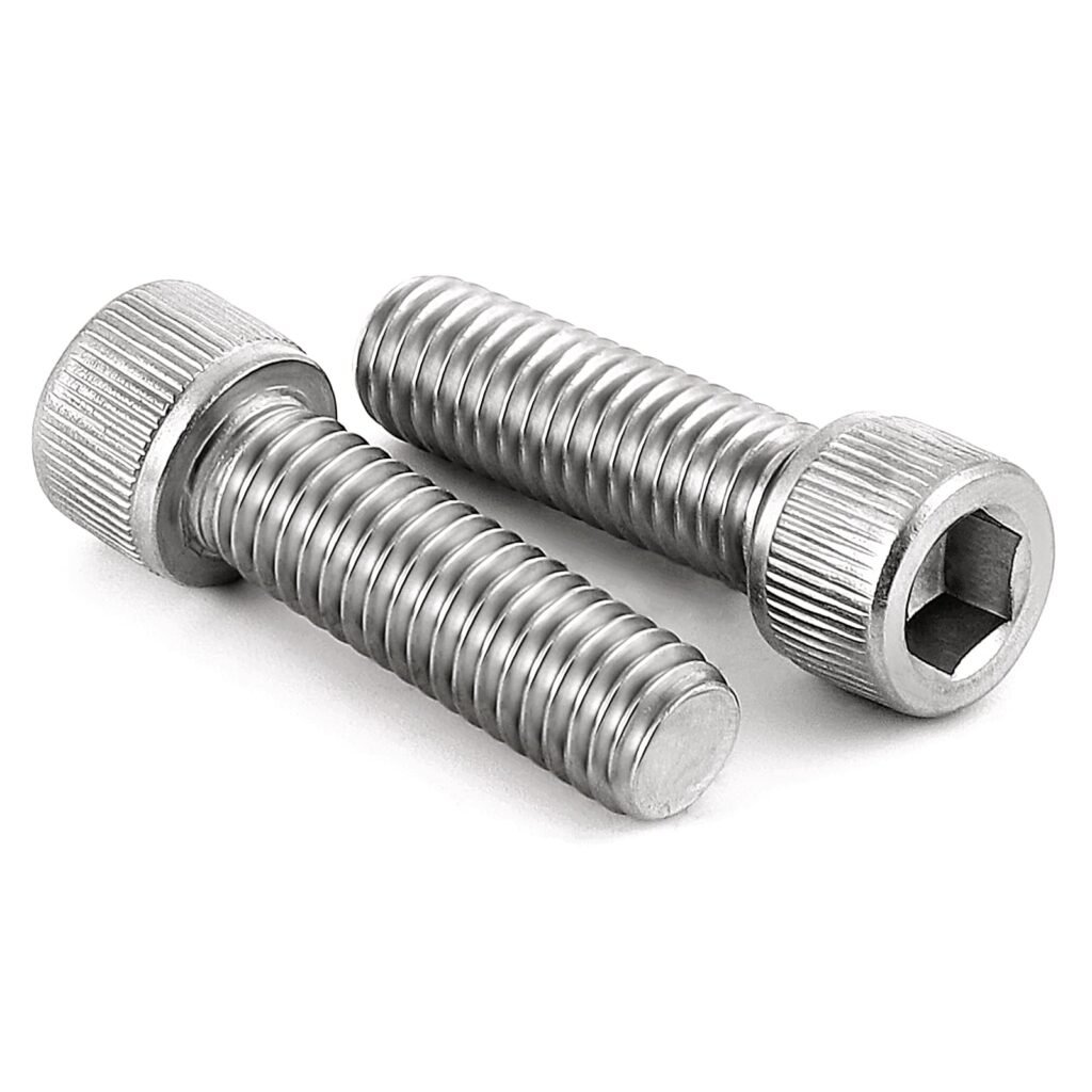 MewuDecor M8-1.25 x 40mm Socket Head Cap Screws Bolts, Allen Socket Drive, Stainless Steel 18-8